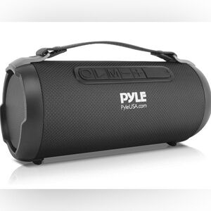 Pyle Black Portable Boombox